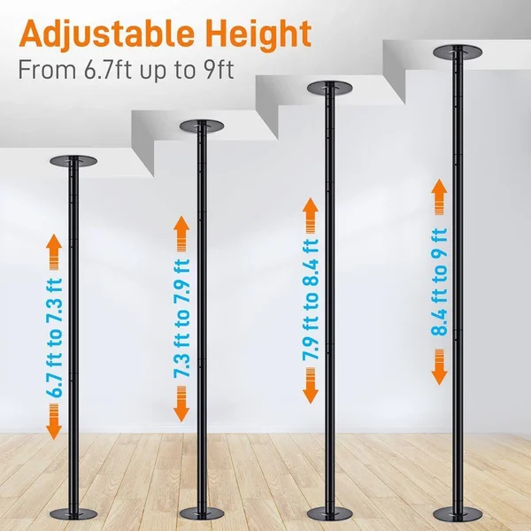 Serenelife Portable Dancing Pole SLDPBK