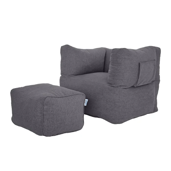 Lea Unlimited Ash Grey Cozy Nest Chair - Gray