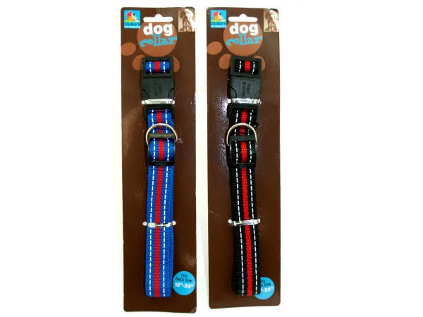 Bulk Buys DI526-36 Nylon Dog Collar 18-24 in.