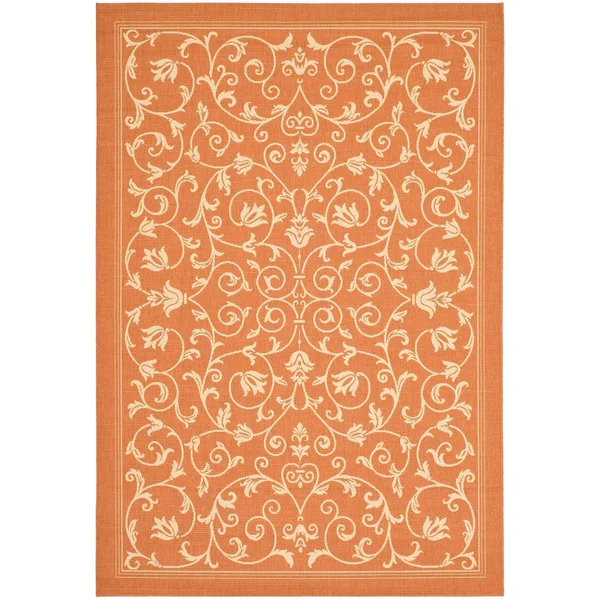 Safavieh Courtyard CY2098-1E06 5&3x22 x 7&7x22 Olive - Natural Area Rug