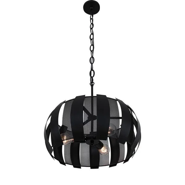 Varaluz Sawyers Bar 4 Light Pendant, Havana Gold - 287P04HG