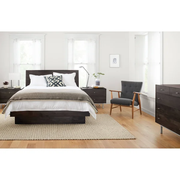 Room & Board, Modern Wallace Rug 3&x5& in Earth Brown