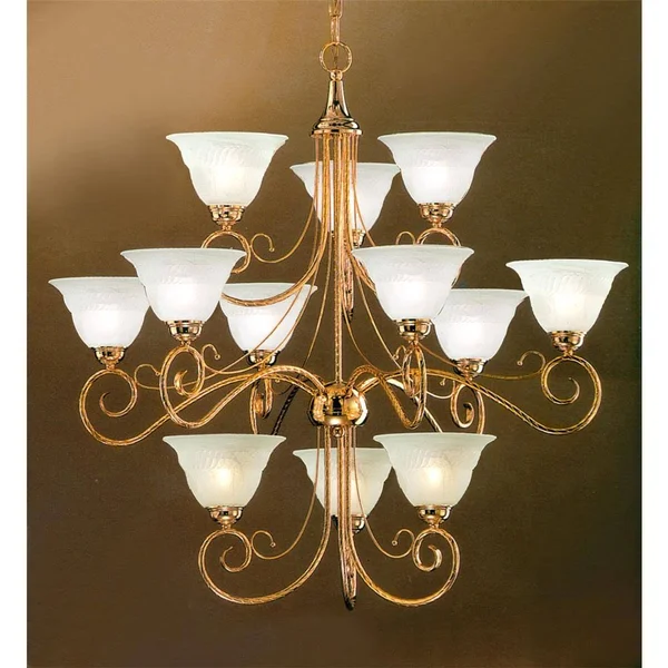 Classic Lighting 40312 IG Torino Chandelier - Ivory Gold