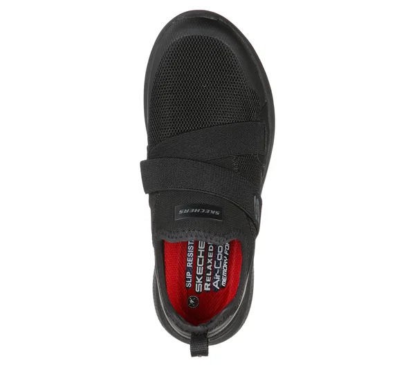 Skechers Women's Work Elloree Slip Resistant Shoe, Black