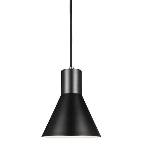 Sea Gull Lighting 6141301-962 Towner Mini Pendant Light Brushed Nickel