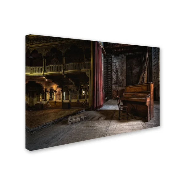 Trademark Fine Art 'Show Interrupted' Canvas Art by Adrian Popan - Size: 16x24