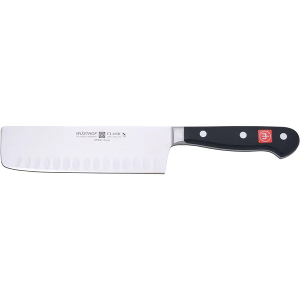 Wusthof Classic Nakiri Hollow Edge Knife, 7-in