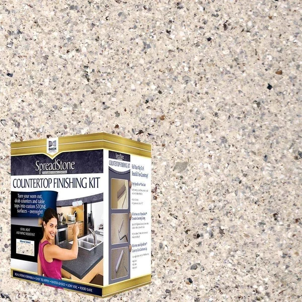 DAICH DCT-MNS-OY Quart SpreadStone Mineral Select Countertop Refinishing Kit - Oyster