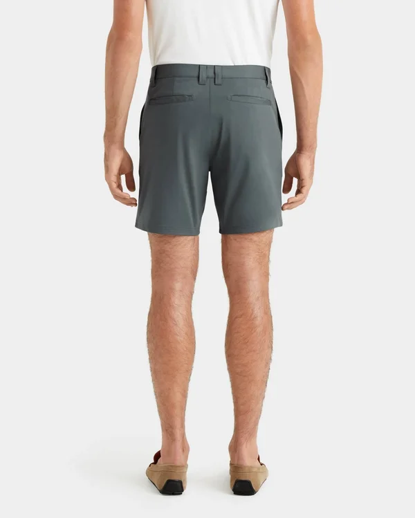 Men's Golf Shorts - Rhone 7x22 Commuter Short, Blue Grouper, 34
