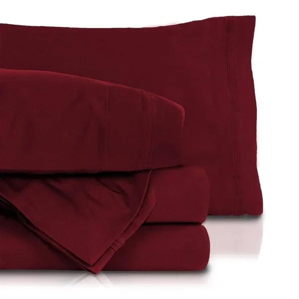 eLuxury 1000 Thread Count Egyptian Cotton Sheet Set, King