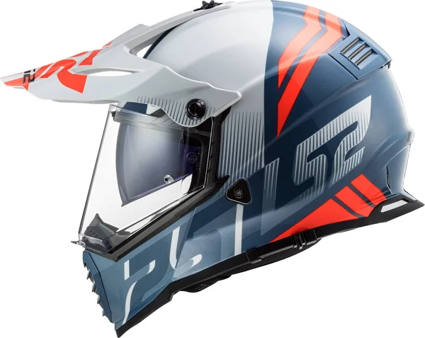 LS2 - Helmet MX436 Pioneer Evo Evolve White, Cobalt - Size L