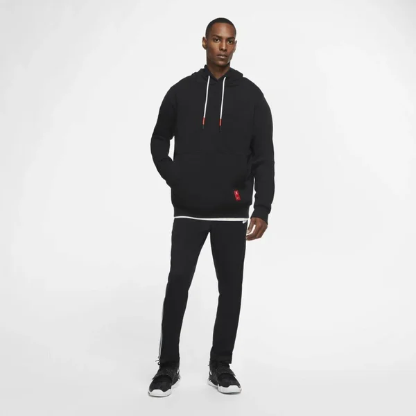 Nike Kyrie Men's Pullover Hoodie in Black - Size: Large, CK6745-010
