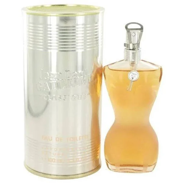Jean Paul Gaultier Classique Eau De Toilette Spray for Women, 3.4 Ounce