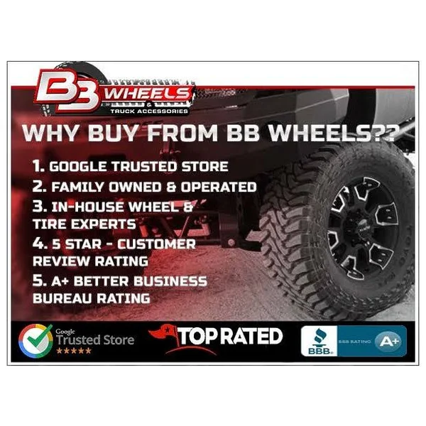 Ultra 2027984B Baron Wheel - 17 x 9 in. Gloss Black