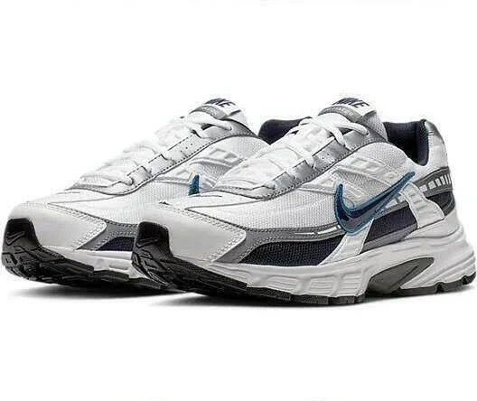 Nike Initiator &Metallic Cool Grey& White/Metallic Cool Grey-Obsidian Marathon Running Shoes/Sneakers 394055-101 (Size: US 13)