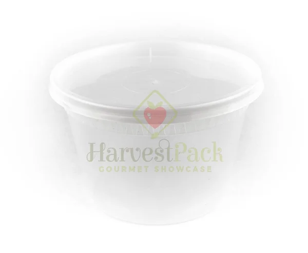 (240 Sets) Reusable Food Storage Containers with Lids - 16 oz Plastic Takeout Deli Counter Combo Pack Microwaveable Freezer Safe