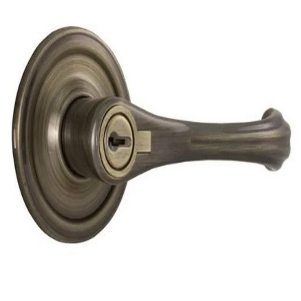 Weslock 00640RARASL23 Provence Lever, Antique Brass