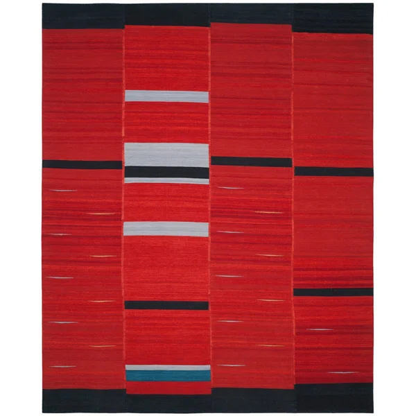 Safavieh Kilim KLM814A Red 8& x 10& Area Rug
