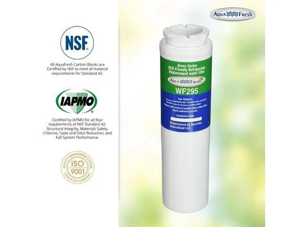 Replacement Water Filter for Whirlpool 4396395T Refrigerator Water Filter by Aqua Fresh (6 Pack)