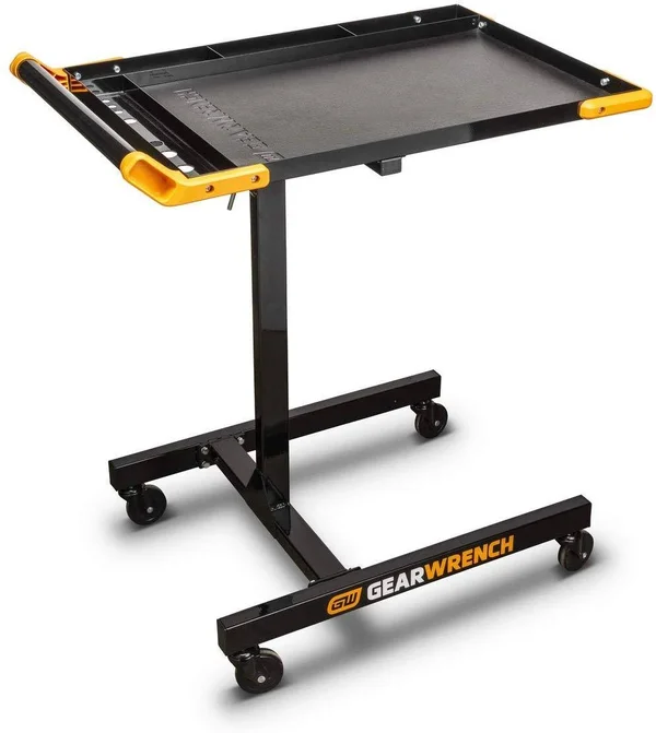 GearWrench Adjustable Height Mobile Work Table - 35 to 48 in. 83166