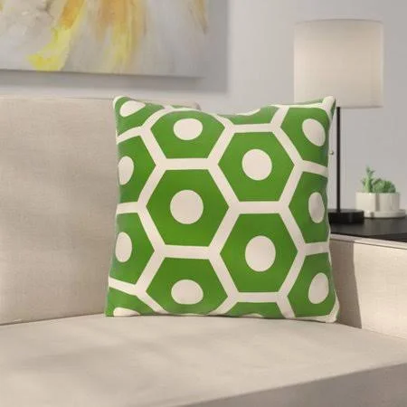 Latitude Run Masaitis Outdoor Throw Pillow Color: Leaf, Size: 20x22 H x 20x22 W