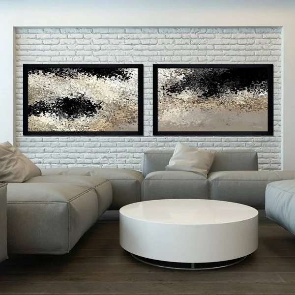 Picture Perfect International Mark Lawrence Crossed Over. John 5:24x22 Oversized Wall Art Sets of 2 - Acrylic/24x22 x 40x22 ea.
