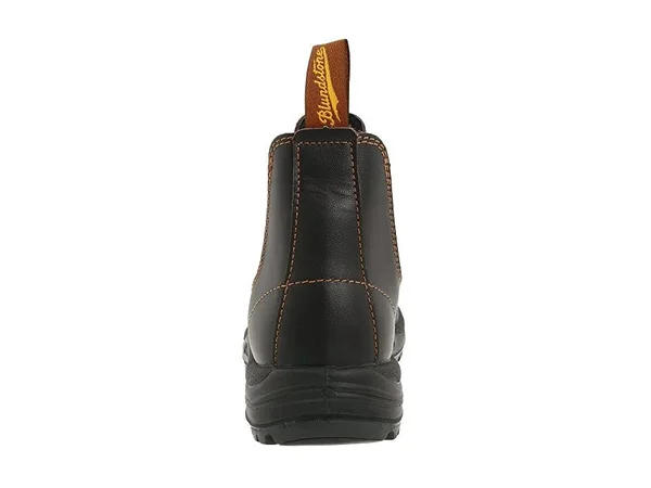 Blundstone Steel Toe Cap Work Boot 172 - Adult Unisex, Size: 12, Brown
