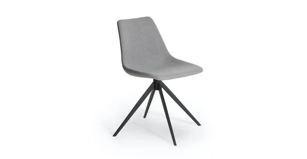 Dark Gray Fabric Swivel Dining Chair - Article Wilsta Modern Furniture