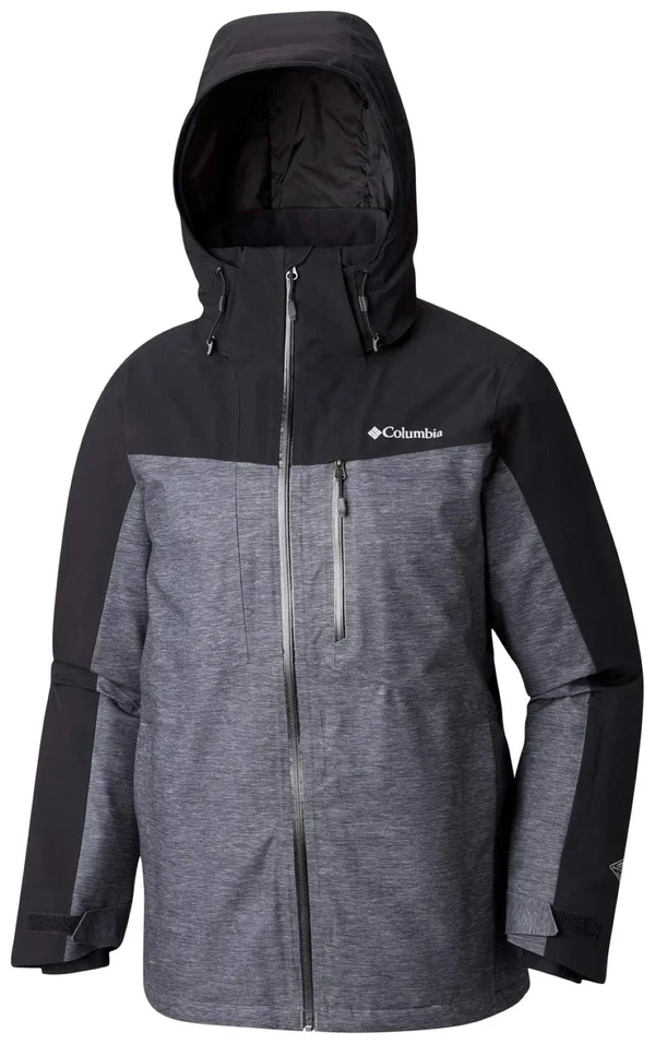 Columbia Wild Card Jacket - S - Black/Charcoal Hthr Jacquard