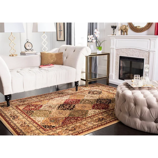 Safavieh Lyndhurst LNH221B 2&3x22 x 16&0x22 Runner Multi, Red Area Rug