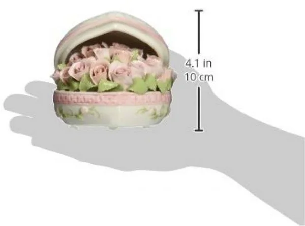 Cosmos Gifts Suberto Heart Bouquet Music Box