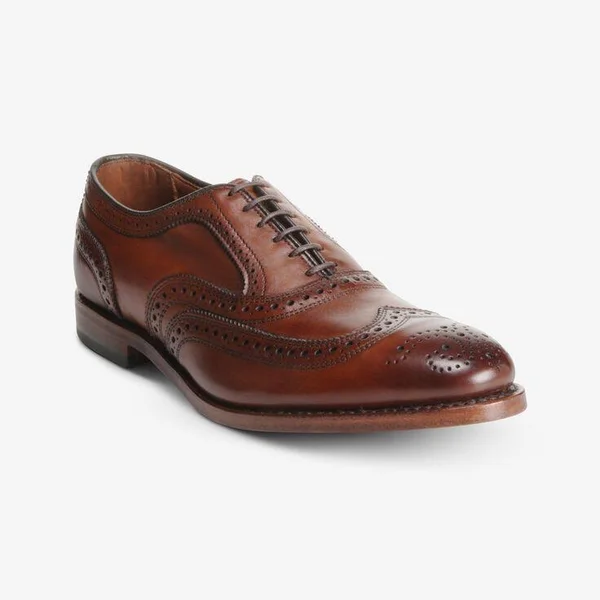 Allen Edmonds Mcallister Wingtip Oxford - Dark Chili