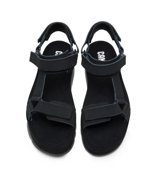Camper Women's Oruga Up Sandal - Black