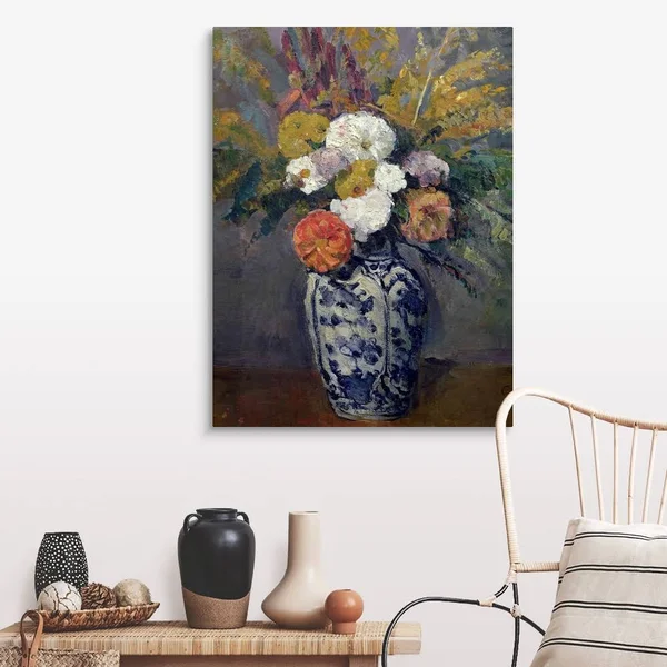 Dahlias - c.1873, Canvas Wall Art, 30x40, Great Big Canvas