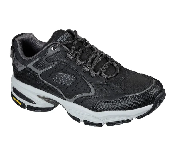 Skechers Men's Vigor 3.0 - Arbiter Sneakers, Black/Charcoal, 9.0