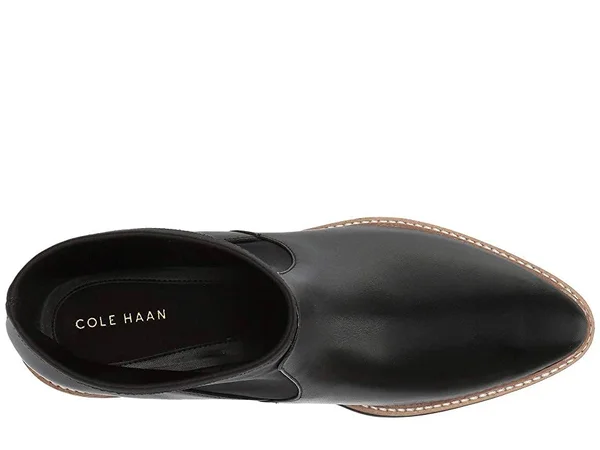 Cole Haan Go-To Leather Bootie - 5, Black