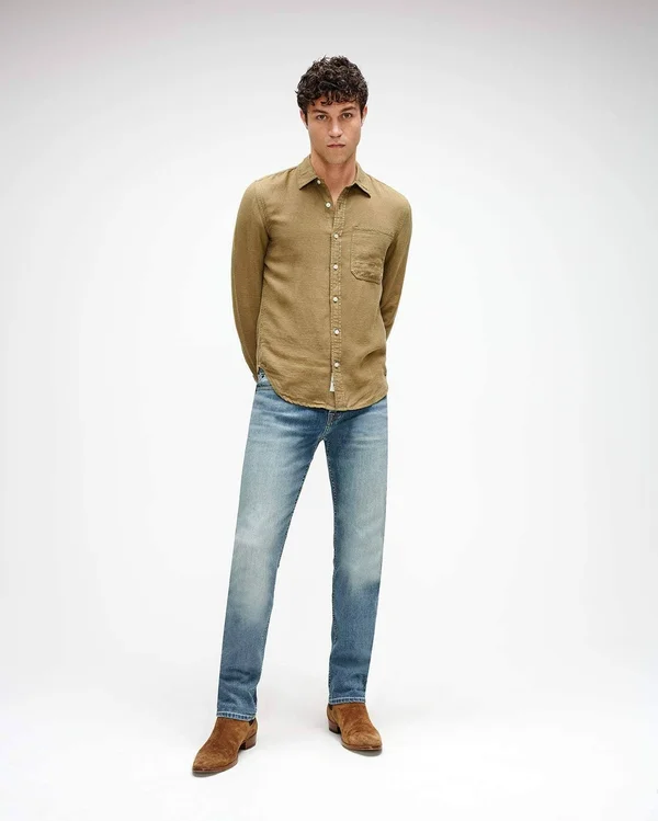 7 for All Mankind Men's 080 Slimmy - 29, New York Dark