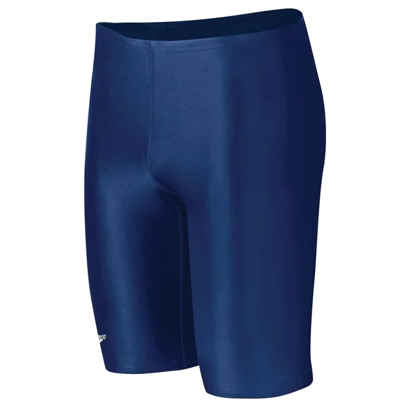 Speedo Men's Swimsuit-Solid Jammer - Powerflex