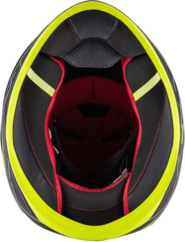 Givi 50.6 Sport Deep Limited Edition Helmet - black-yellow, Size 2XL