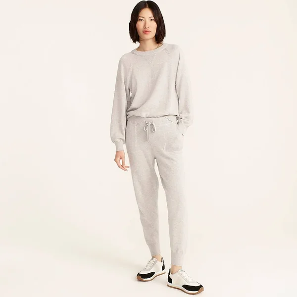 J.Crew Womens Jogger Pant in Cotton-Cashmere (Size 3X)