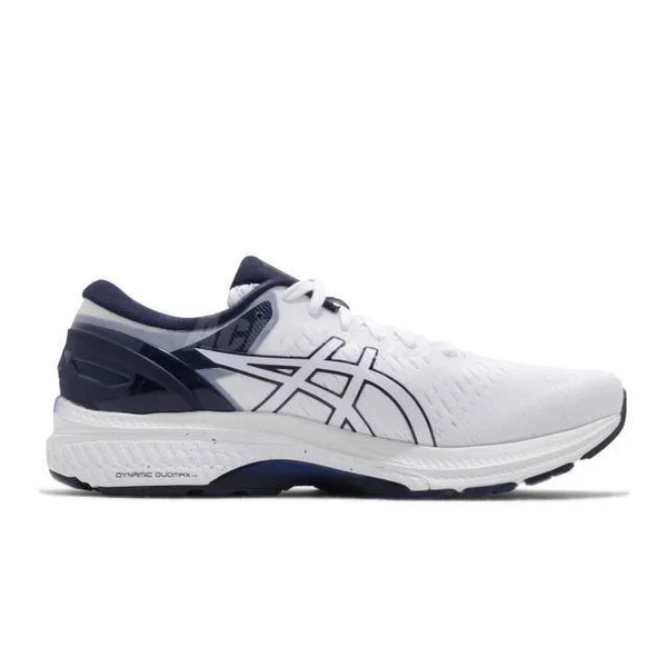 Asics Gel-Kayano 27 Running Shoes White Blue Red - 42
