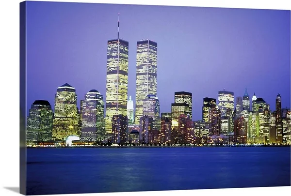 New York City Skyline with World Trade Center, Canvas Wall Art, 30x20, Great Big Canvas
