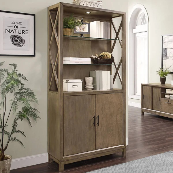 Parker House Midtown Bunching Bookcase with Door