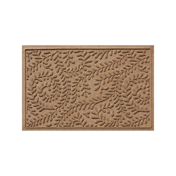 Boxwood Mat in Brown, Size: 2& x 3&