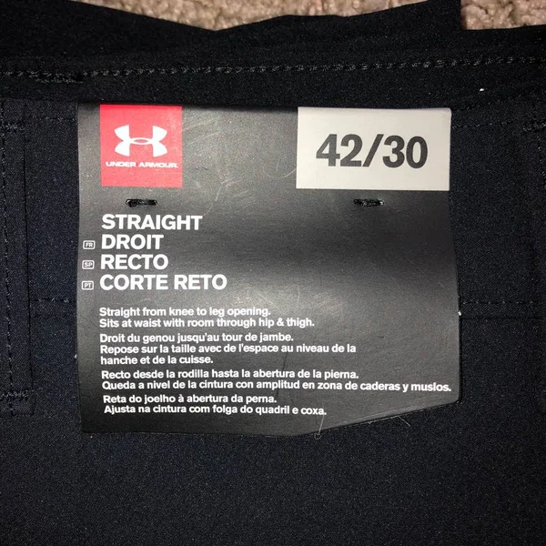 Under Armour Men's Tech Pants 4230 Black