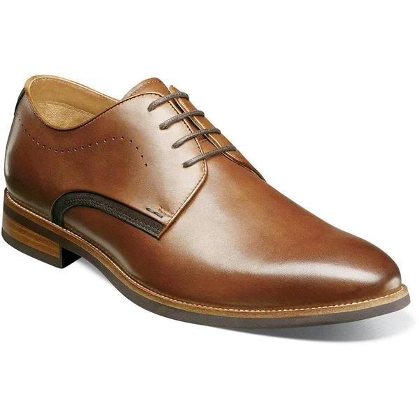 Florsheim Uptown Plain Toe Oxford 8 Men's Cognac