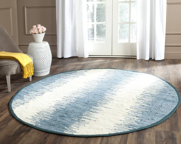 Safavieh Montauk Area Rug - Blue: 5-ft x 8-ft