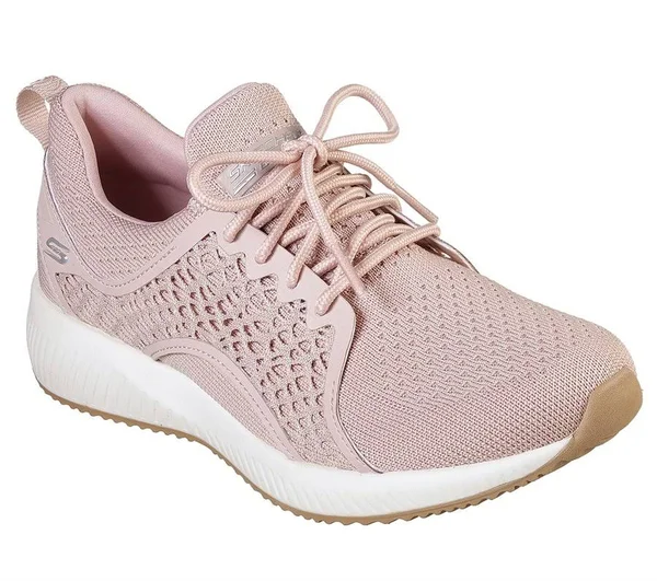 Skechers Women's Bobs Sport Squad Pocket Ace Sneaker - Blush Pink