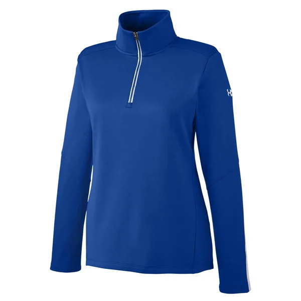 Under Armour Women's Qualifier 1/4 Zip Tee Graphite, M