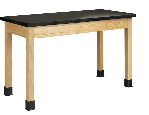 Diversified Woodcrafts P7216K30N Table - plain Apron, epoxy Top, 21x22x60x22x3